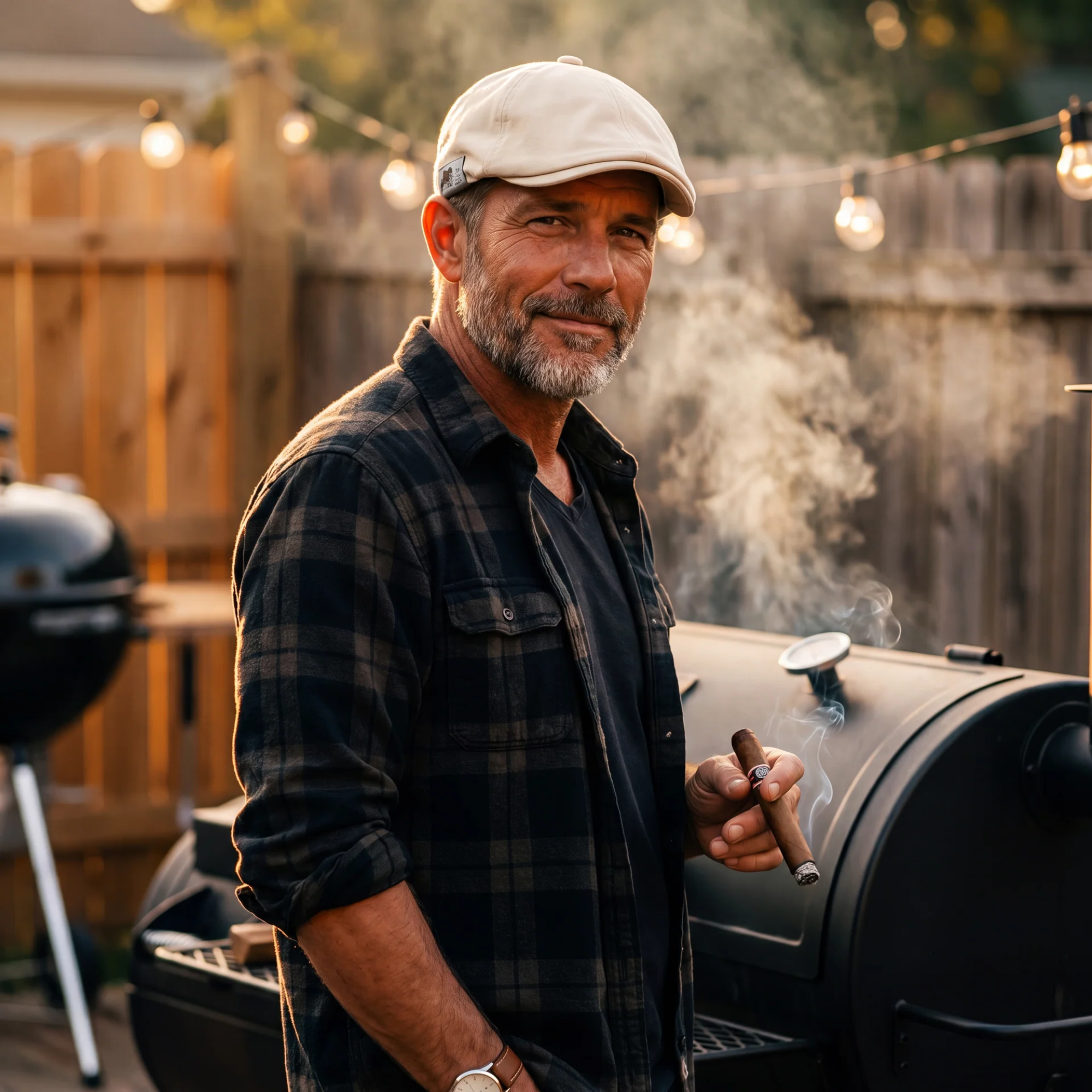 The Pitmaster Flat Cap