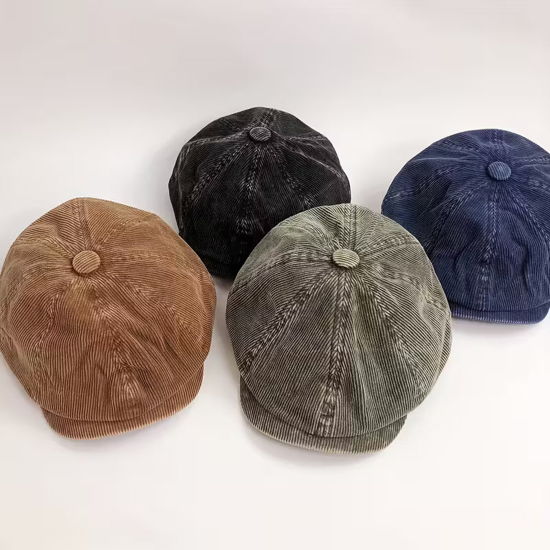 Heavy Cord Woodsman Newsboy