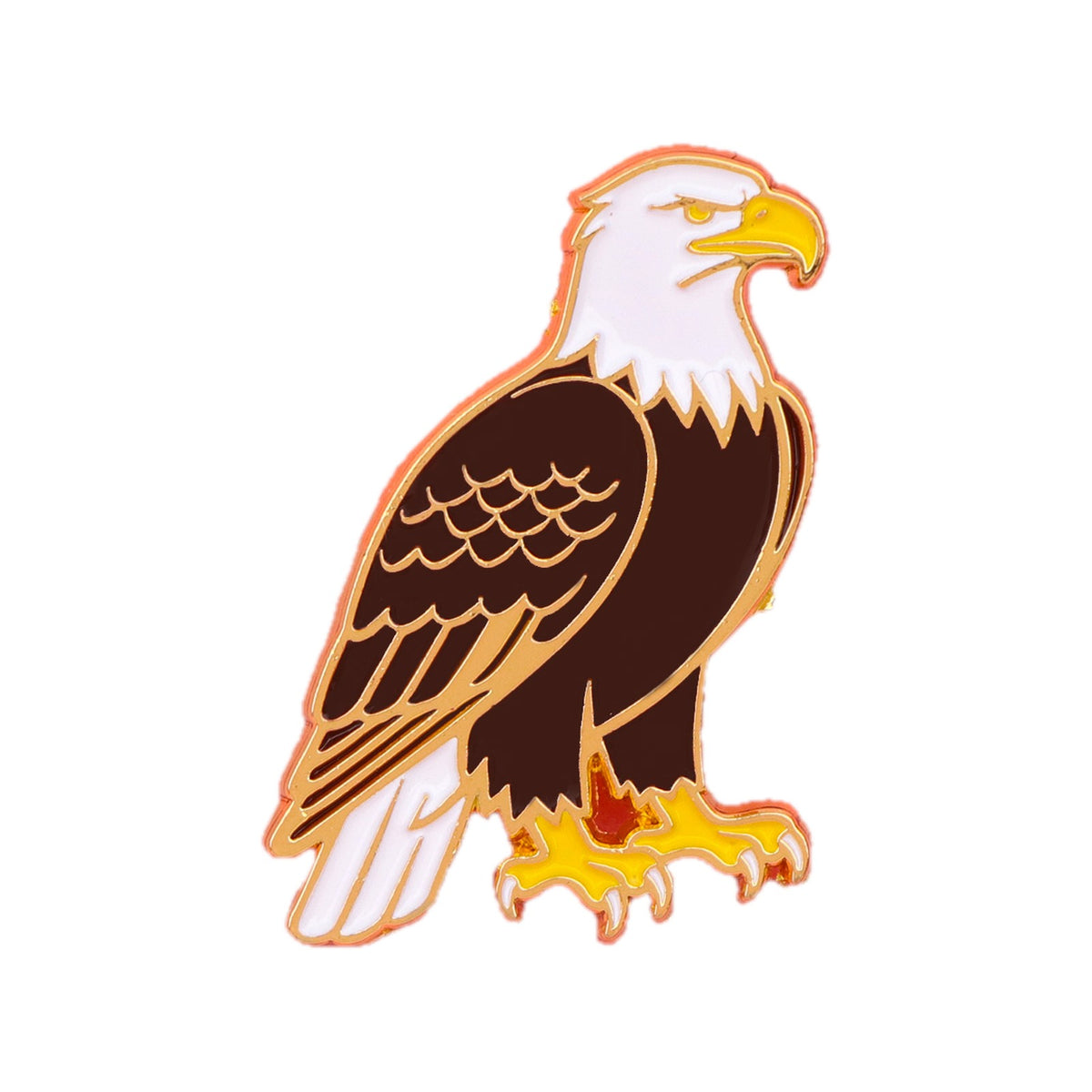 The Perched Eagle Pin
