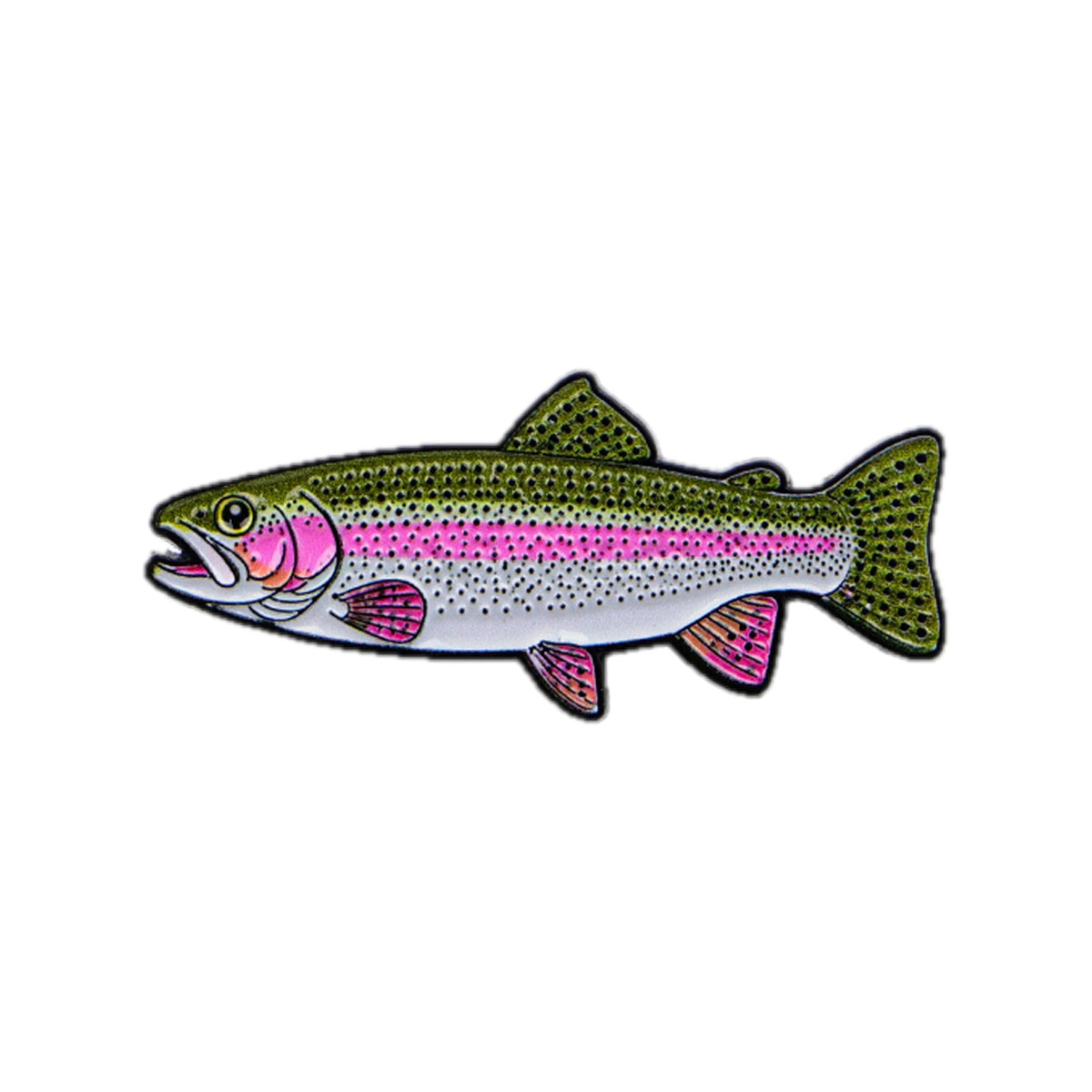 The Rainbow Trout Pin
